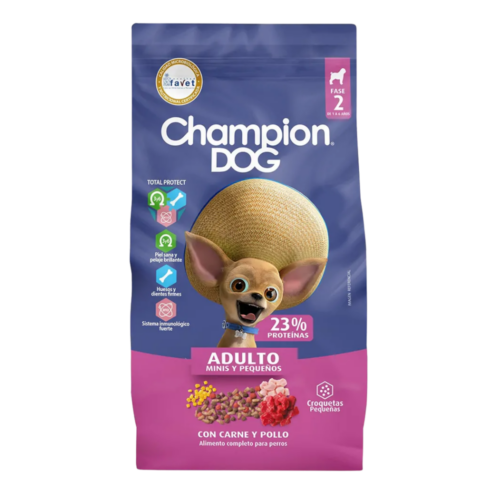CHAMPION DOG ADULTO RAZA PEQUEÑA 18KG