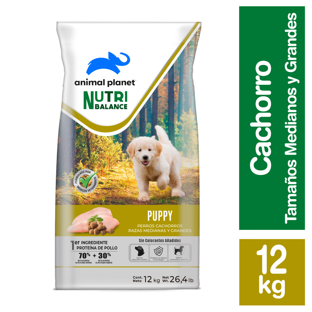 ANIMAL PLANET NUTRI BALANCE CACHORRO 12KG