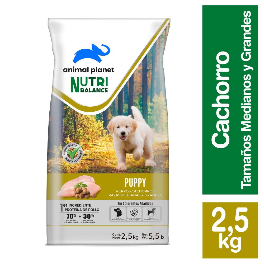 ANIMAL PLANET NUTRI BALANCE CACHORRO 2.5KG