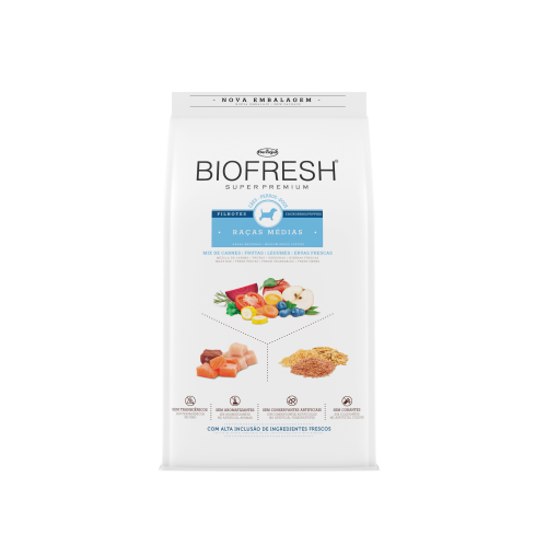 BIOFRESH CACHORROS RAZAS MEDIANAS 3KG