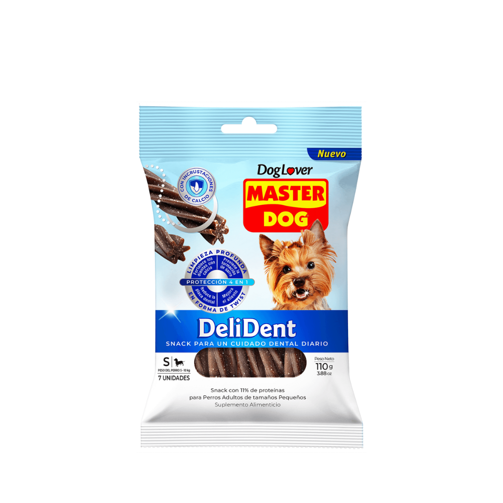 MASTER DOG DELIDENT RAZAS PEQUEÑAS 110GR